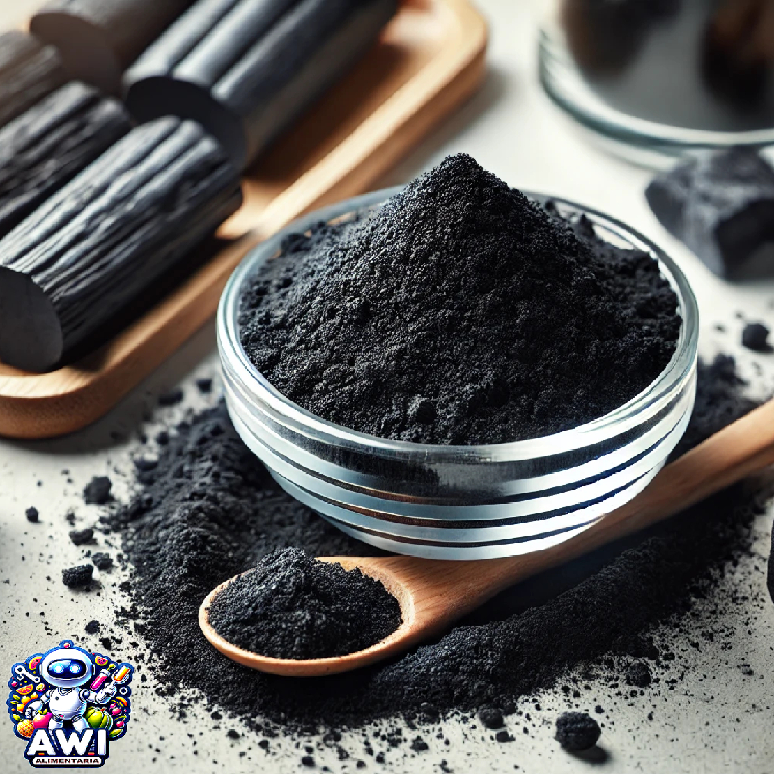 COLORANTE NATURAL NEGRO CARBON VEGETAL