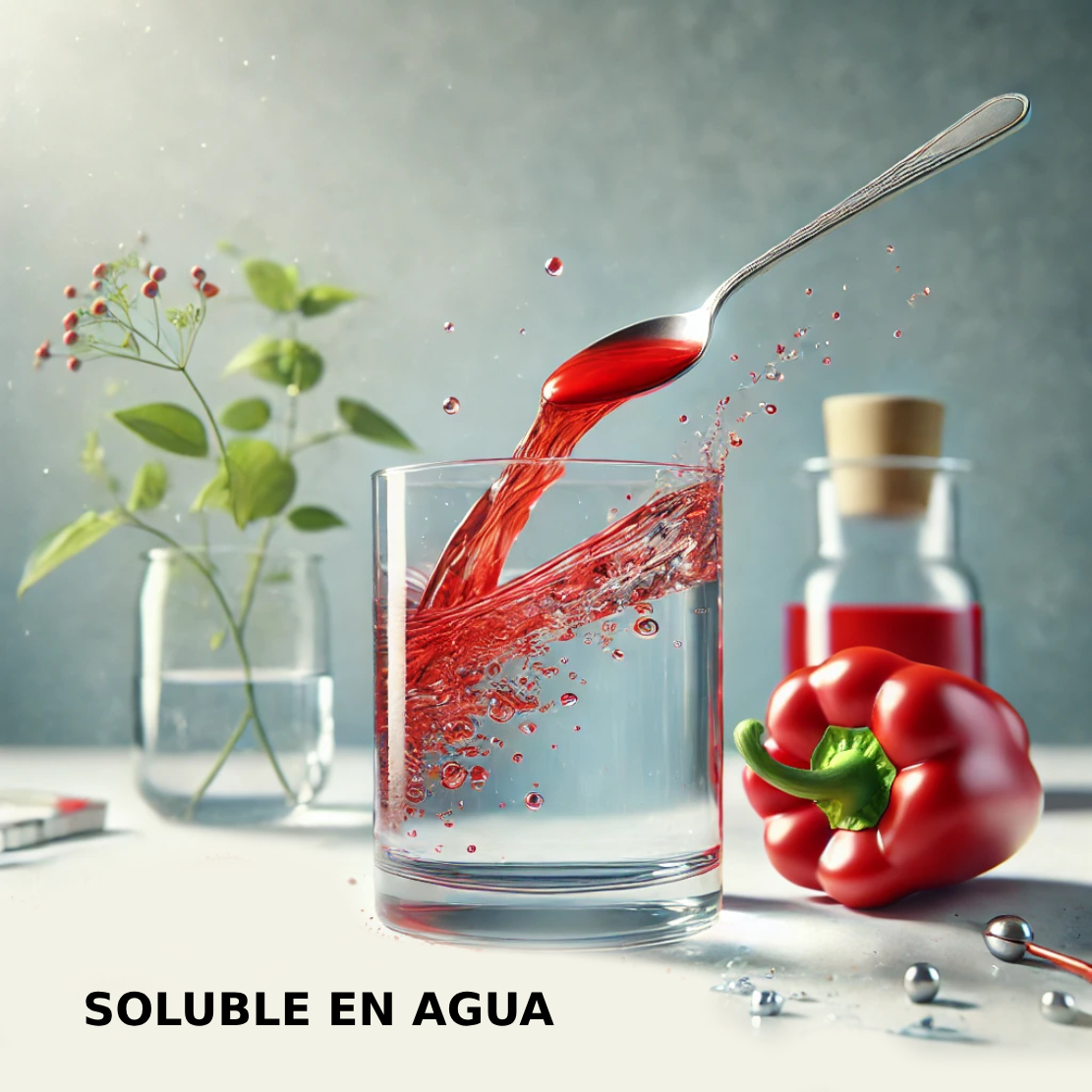 COLORANTE OLEORRESINA DE PIMENTON HIDROSOLUBLE