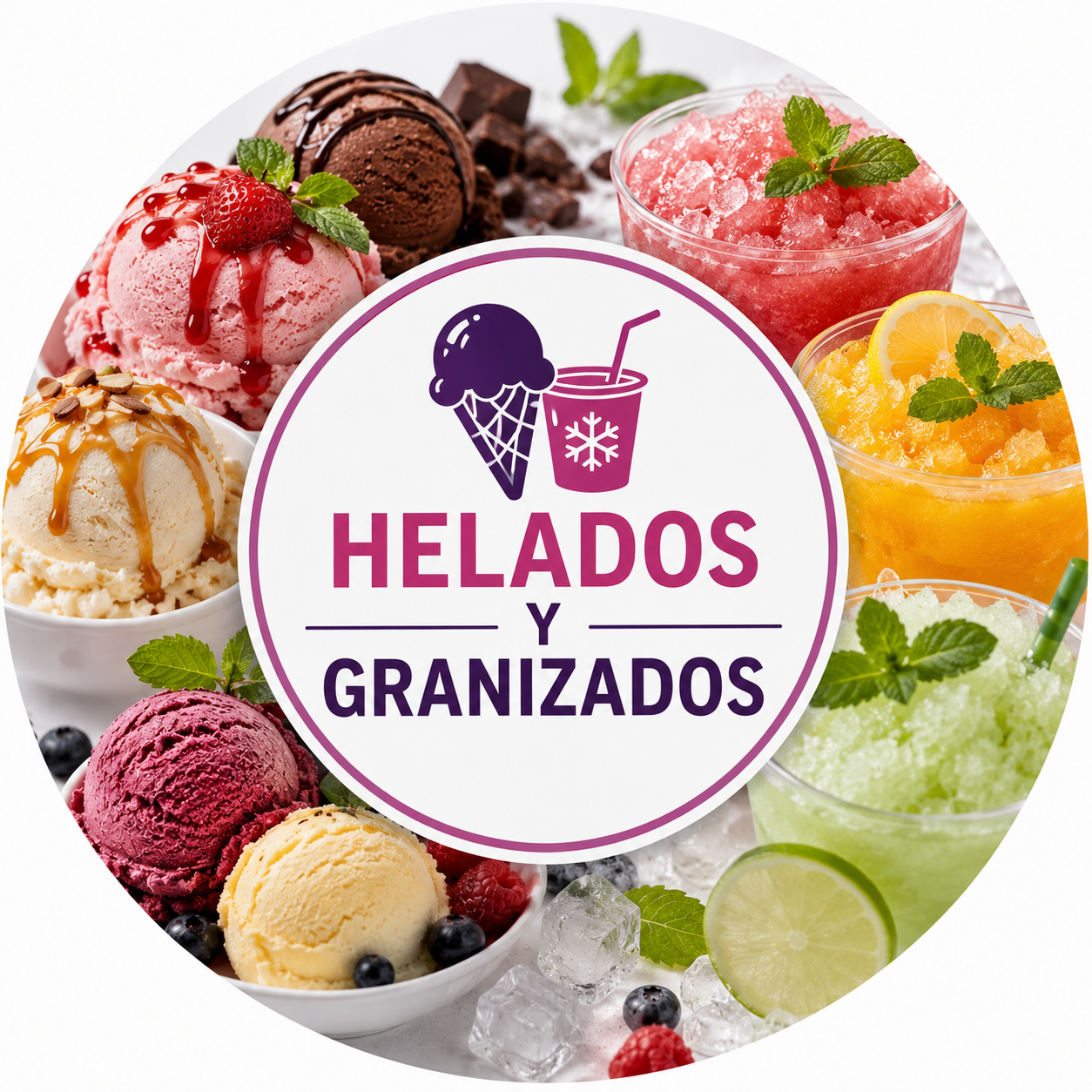 HELADOS y GRANIZADOS